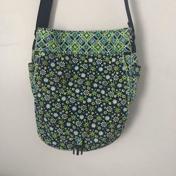 Vera Bradley Daisy Daisy messenger diaper bag - Picture 6 of 10